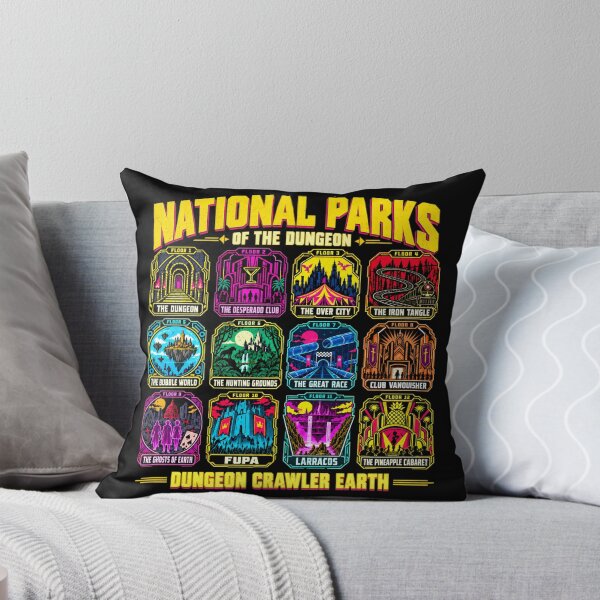 Item preview, Dungeon Crawler Carl National Parks Of The Dungeon Wolrd designed and sold by Revoleos.
