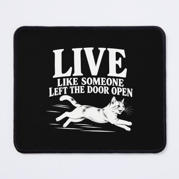 Item preview, Live Like Someone Left The Door Open designed and sold by a-turner-paint.