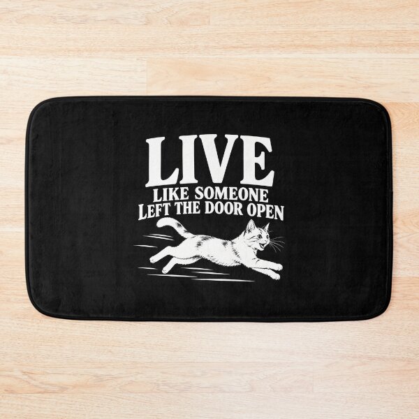 Item preview, Live Like Someone Left The Door Open designed and sold by a-turner-paint.