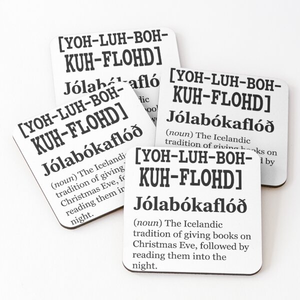 Item preview, Magical Jólabókaflóð Winter Reading Adventure designed and sold by joy-Moons.