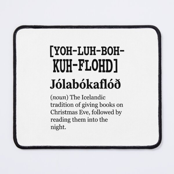 Item preview, Magical Jólabókaflóð Winter Reading Adventure designed and sold by joy-Moons.