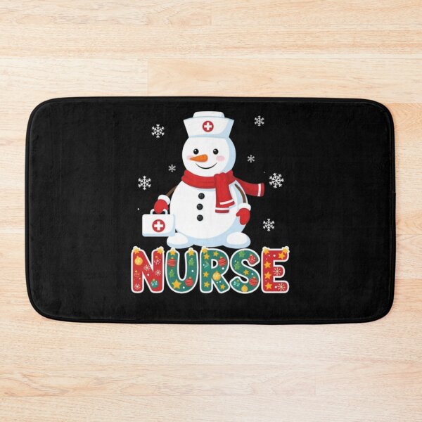 Item preview, Nurse Snowman Christmas Ornament designed and sold by ghanagjkiyf.