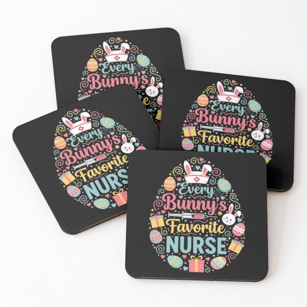 Item preview, Every Bunny's Favorite Nurse Easter Holiday Theme designed and sold by ghanagjkiyf.