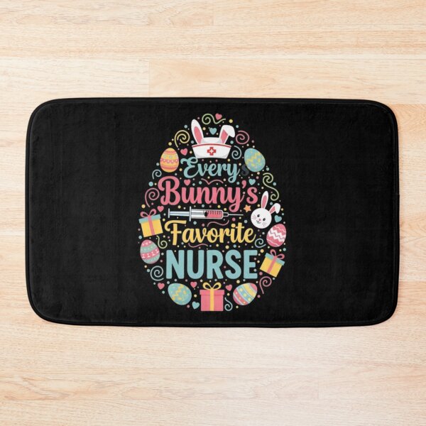 Item preview, Every Bunny's Favorite Nurse Easter Holiday Theme designed and sold by ghanagjkiyf.