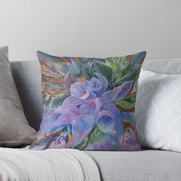 Item preview, Lilak lilies floral  designed and sold by Isabel Alfarrobinha.