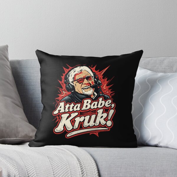 Item preview, Atta Babe Kruk Vintage Retro Baseball Announcer Design designed and sold by orvnealar.