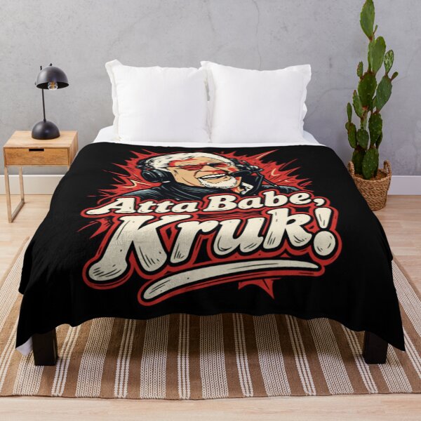 Item preview, Atta Babe Kruk Vintage Retro Baseball Announcer Design designed and sold by orvnealar.