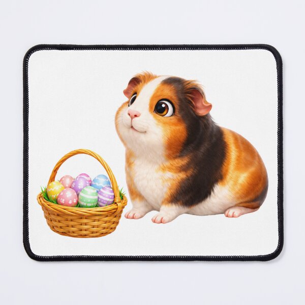Item preview, Satin Guinea Pig Easter Basket designed and sold by Sillytoe.