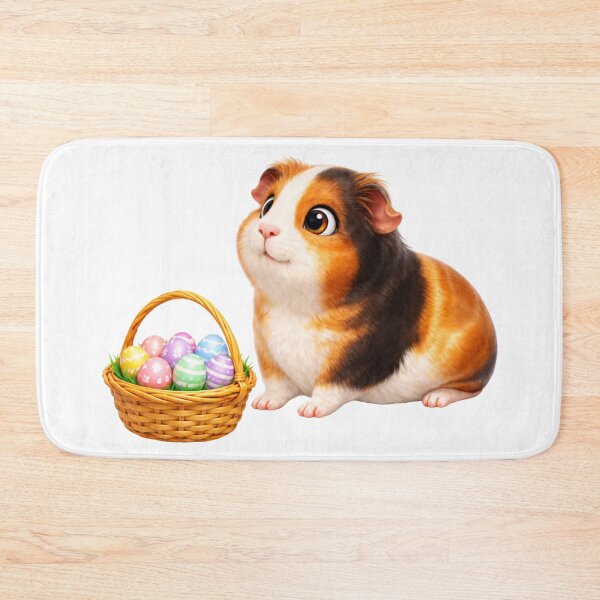 Item preview, Satin Guinea Pig Easter Basket designed and sold by Sillytoe.