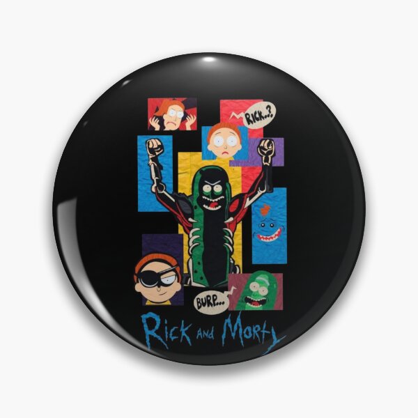 Item preview, Pickle Rick And Morty Collage Art designed and sold by Bohepa.