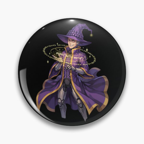Item preview, Cyborg Code Wizard Hello World Programmer Mage Robot Wizard Coding Magic Keyboard Hat Fantasy Tech Design designed and sold by DarylWelsh2024.