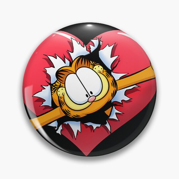 Item preview, Garfield Valentine'S Day Garfield Break Through Heart designed and sold by MisaelHermann.
