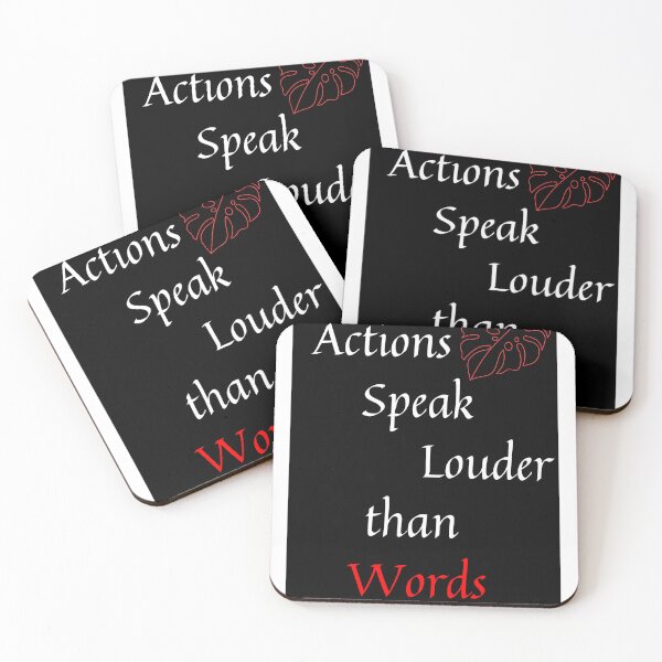 Item preview, Action speak louder than words designed and sold by Top-photo.