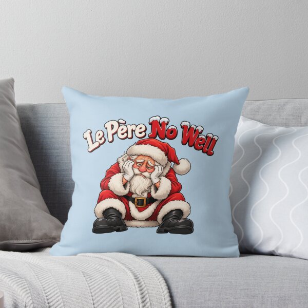 Item preview, Father No Well – Sad Santa Claus – Funny Christmas Pun designed and sold by WordPlayStudio.