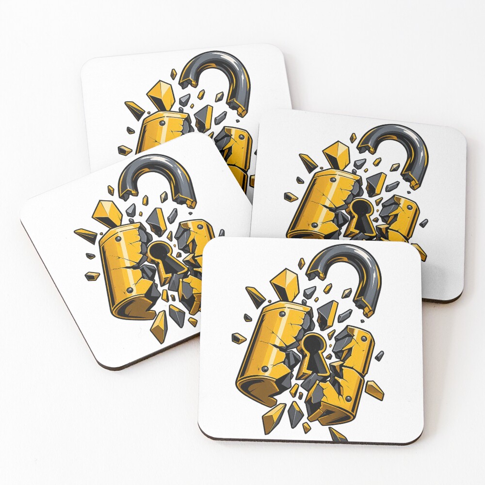 Item preview, Coasters (Set of 4) designed and sold by rigelcreation.