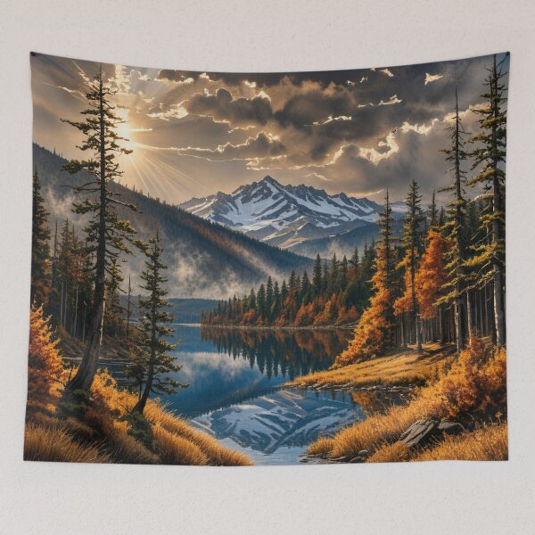 Item preview, Fall in the Mountains designed and sold by SublimeMusings.