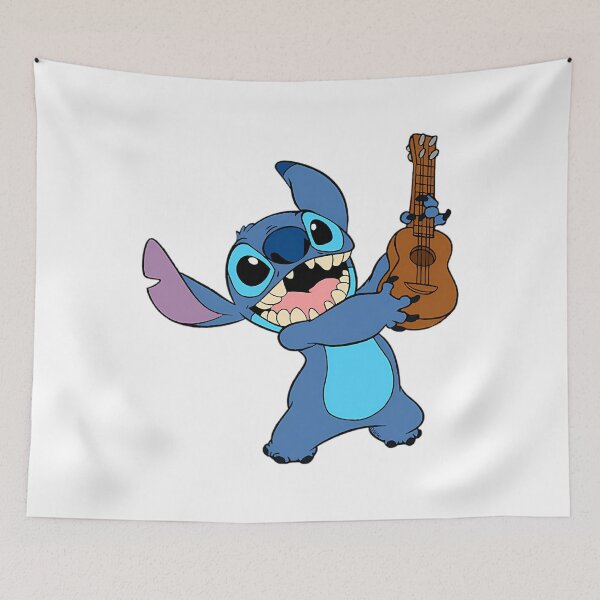 Item preview, Stitch And His Ukulele designed and sold by LesleyWindler.