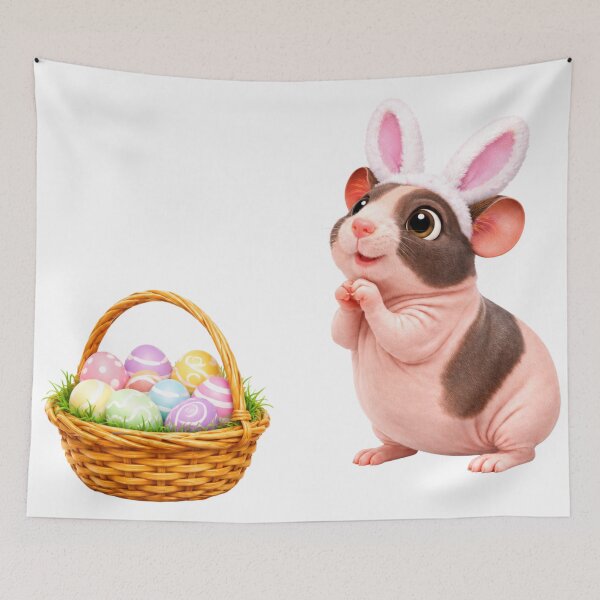 Item preview, Skinny Pig Easter Fun designed and sold by Sillytoe.