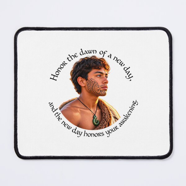 Item preview, Polynesian Renewal Proverb - Honor the dawn of a new day | Pacific Art designed and sold by ShakaLife.org.