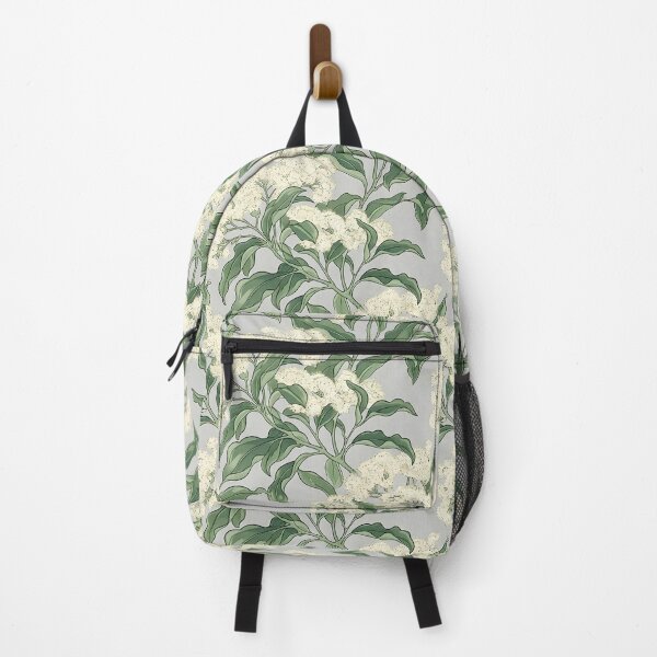 Item preview, Flowering Myrtle Canopy Celadon Botanical Pattern designed and sold by Studio BC.