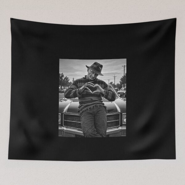 Item preview, Freddy Krueger Tshirts Freddy-Krueger Making A Heart Horror Movie designed and sold by welshverniceABC.