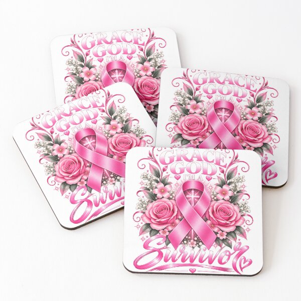 Item preview, By the Grace of God Breast Cancer Survivor designed and sold by KireVeronica.