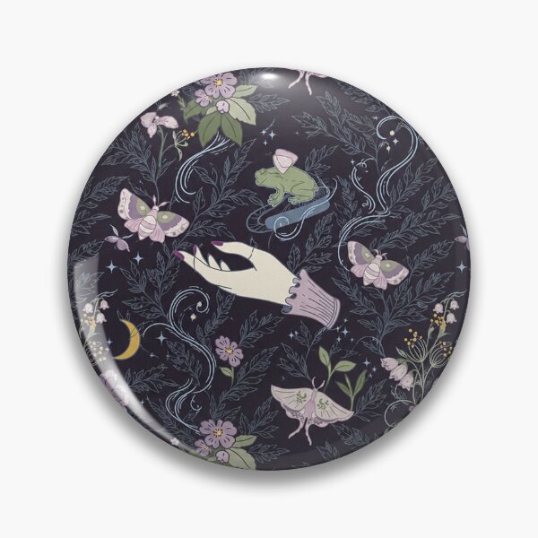 Item preview, Dark Academia Witchy Hands Moth Pattern – Cottagegoth Gift designed and sold by · GAMING SOUL ·.