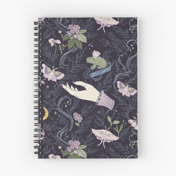 Item preview, Dark Academia Witchy Hands Moth Pattern – Cottagegoth Gift designed and sold by · GAMING SOUL ·.