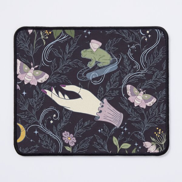 Item preview, Dark Academia Witchy Hands Moth Pattern – Cottagegoth Gift designed and sold by · GAMING SOUL ·.