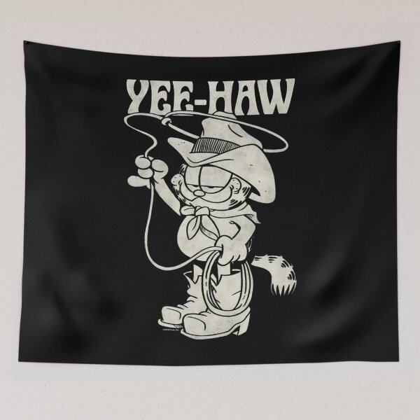 Item preview, Garfield Cowboy Yee-Haw  designed and sold by MisaelHermann.