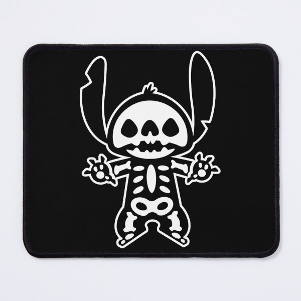 Item preview, Stitch And Spooky Alien Skeleton Bones Creepy Halloween Night designed and sold by LesleyWindler.