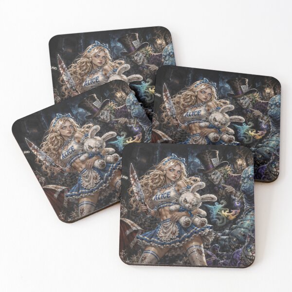 Item preview, Crazy Wonderland Dark Fantasy designed and sold by AliceWhiteDF.