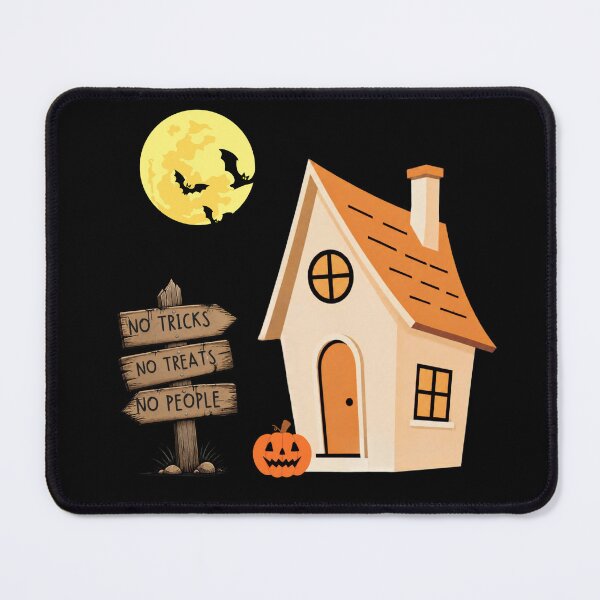 Item preview, No Tricks No Treats No People Funny Halloween Design designed and sold by T-version.