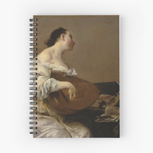 Item preview, Woman Tuning a Lute designed and sold by SharonTheFirst.