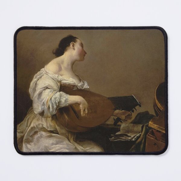 Item preview, Woman Tuning a Lute designed and sold by SharonTheFirst.