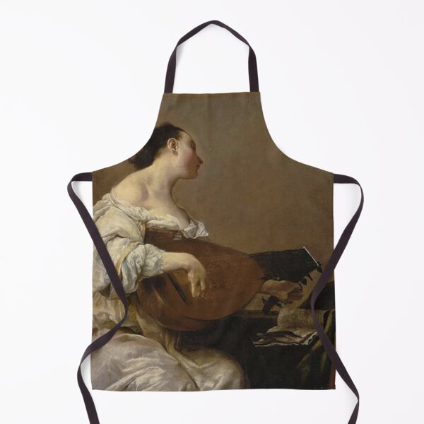 Item preview, Woman Tuning a Lute designed and sold by SharonTheFirst.