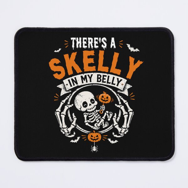 Item preview, There's A Skelly In My Belly Funny Halloween  designed and sold by ManiaGrania.