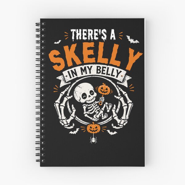 Item preview, There's A Skelly In My Belly Funny Halloween  designed and sold by ManiaGrania.