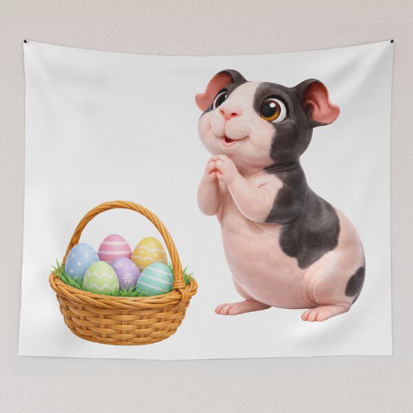Item preview, Skinny Pig Easter Basket designed and sold by Sillytoe.