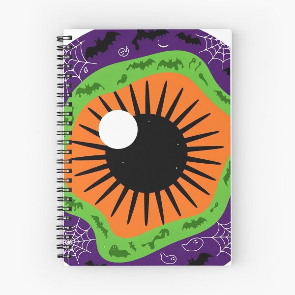 Item preview,  Cute ghost bat and abstract ophthalmology halloween , brafdesign designed and sold by Brafdesign.