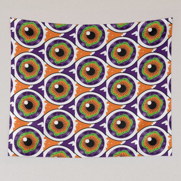 Item preview,  Cute ghost bat and abstract ophthalmology halloween , brafdesign designed and sold by Brafdesign.