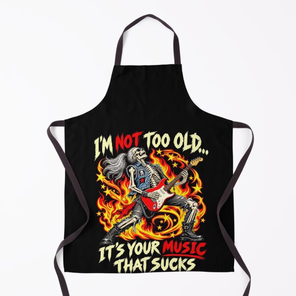 Item preview, I'm Not Too Old Funny Guitar Music Joke designed and sold by elderberry.