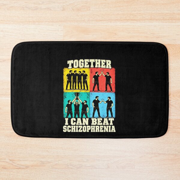 Item preview, Funny Together Beat Schizophrenia Awareness Art designed and sold by elderberry.