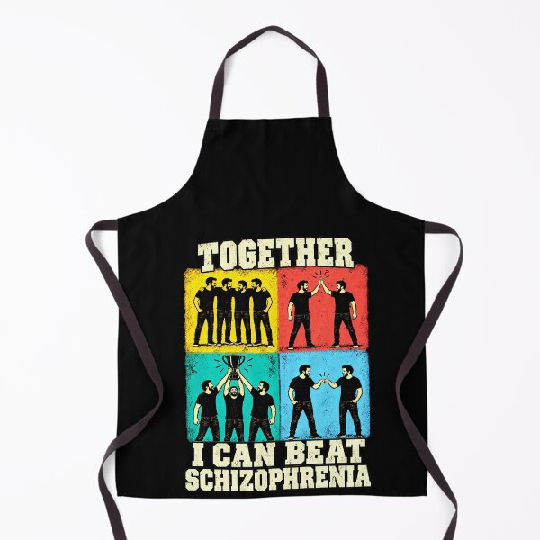 Item preview, Funny Together Beat Schizophrenia Awareness Art designed and sold by elderberry.