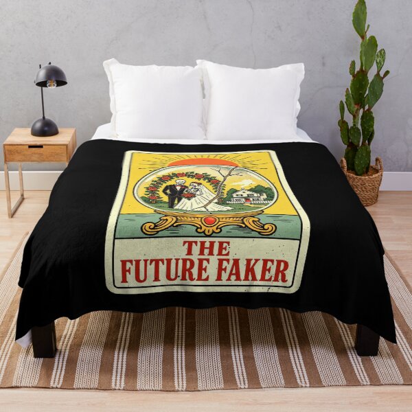 Item preview, Funny The Future Faker Skeleton Wedding Fortune Tarot Art designed and sold by elderberry.