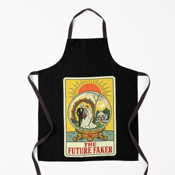 Item preview, Funny The Future Faker Skeleton Wedding Fortune Tarot Art designed and sold by elderberry.