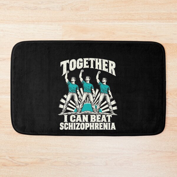 Item preview, Funny Together Can Beat Schizophrenia Awareness Light Hearted Art designed and sold by elderberry.