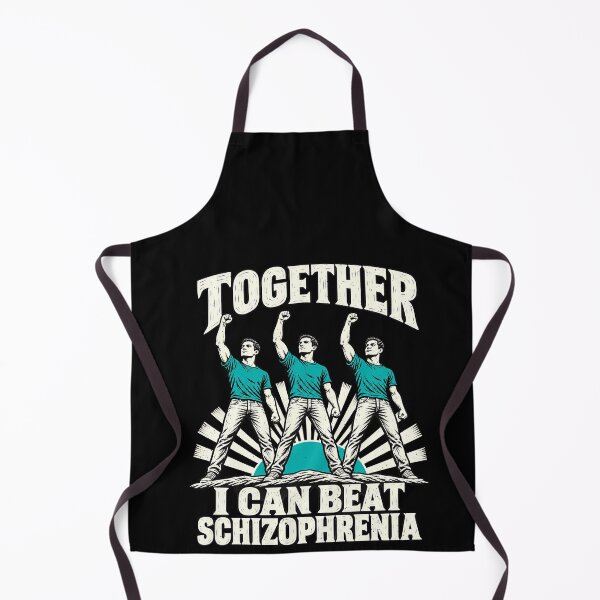 Item preview, Funny Together Can Beat Schizophrenia Awareness Light Hearted Art designed and sold by elderberry.