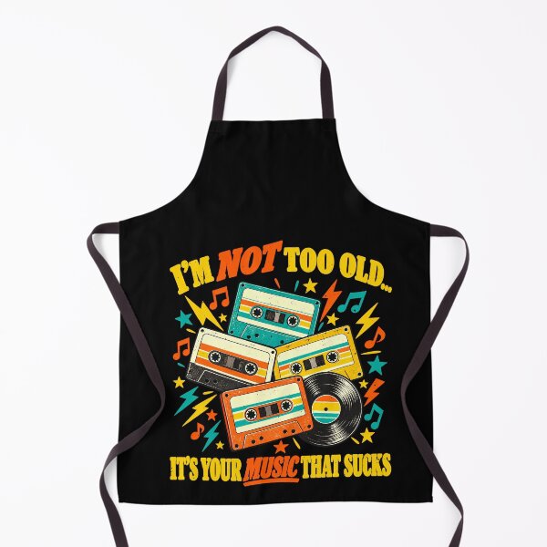 Item preview, I'm Not Too Old for This Music Joke designed and sold by elderberry.