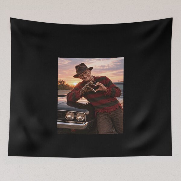Item preview, Freddy Krueger Tshirts Freddy-Krueger Heart Pose Halloween Horror designed and sold by welshverniceABC.